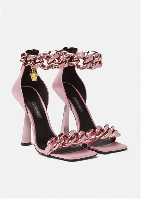 versace chain sandal|versace sandals for women.